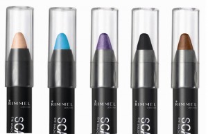 From left: Beige, Turquoise Blue, Purple, Black and Bronze