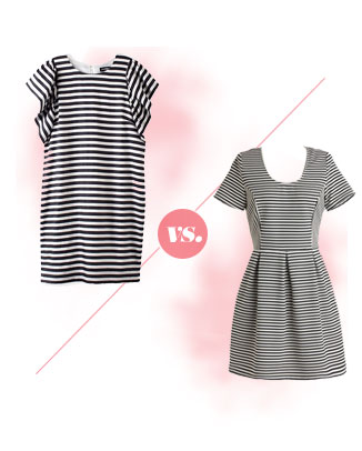 Craving vs. Saving: Stripe Dress