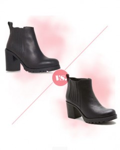 Craving vs. Saving: Black Ankle Boots