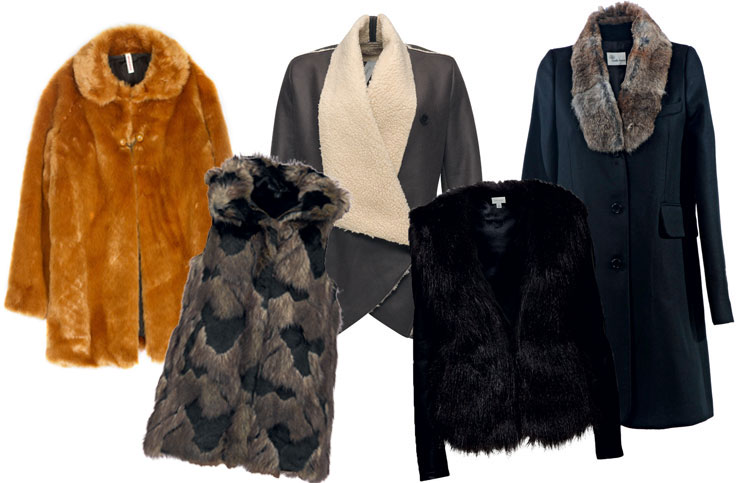 Clockwise from top left: 1. Kate Sylvester coat, $395. 2. Atemgirl jacket, $685. 3. Stella Forest coat, $1343. 4. Witchery jacket, $400. 5. Paula Ryan vest, $750.