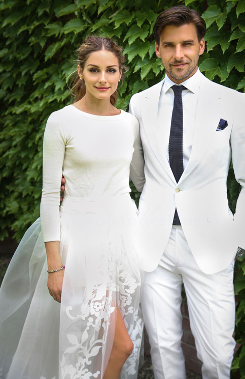 olivia palermo's wedding dress