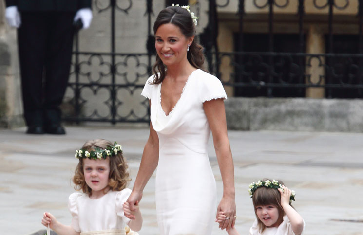 Pippa Middleton at the royal wedding. Photo by Getty Images.