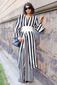 Stripes street style