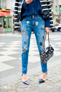 Street style denim