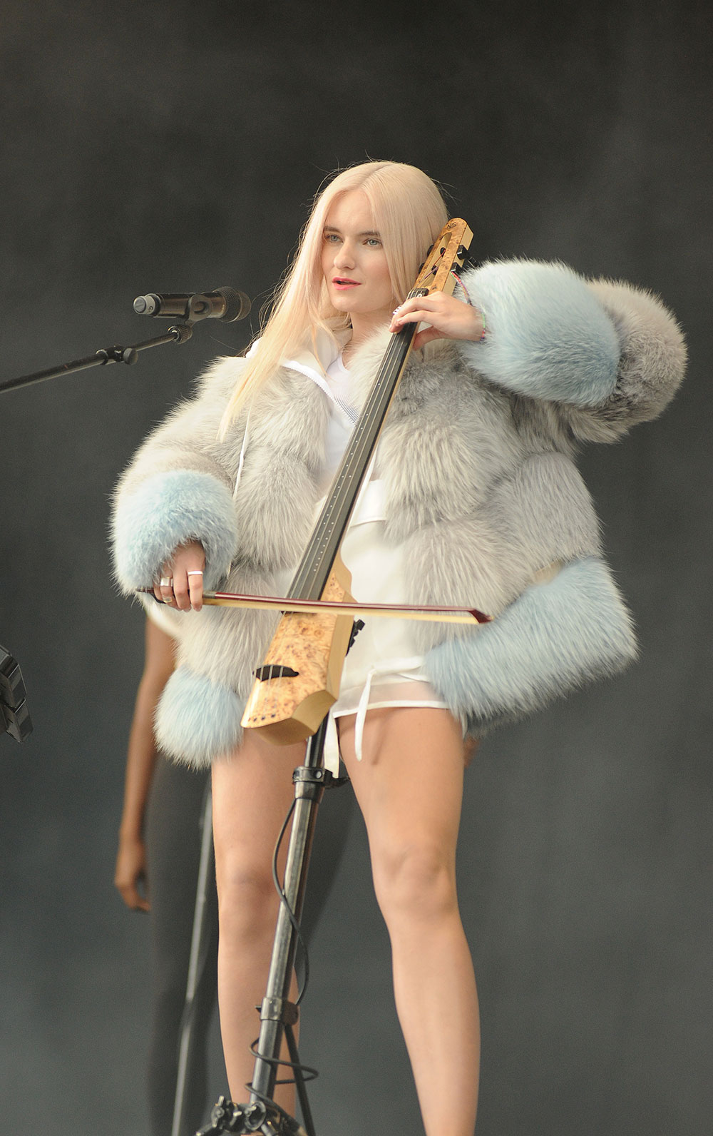 Grace Chatto of Clean Bandit performs at Glastonbury