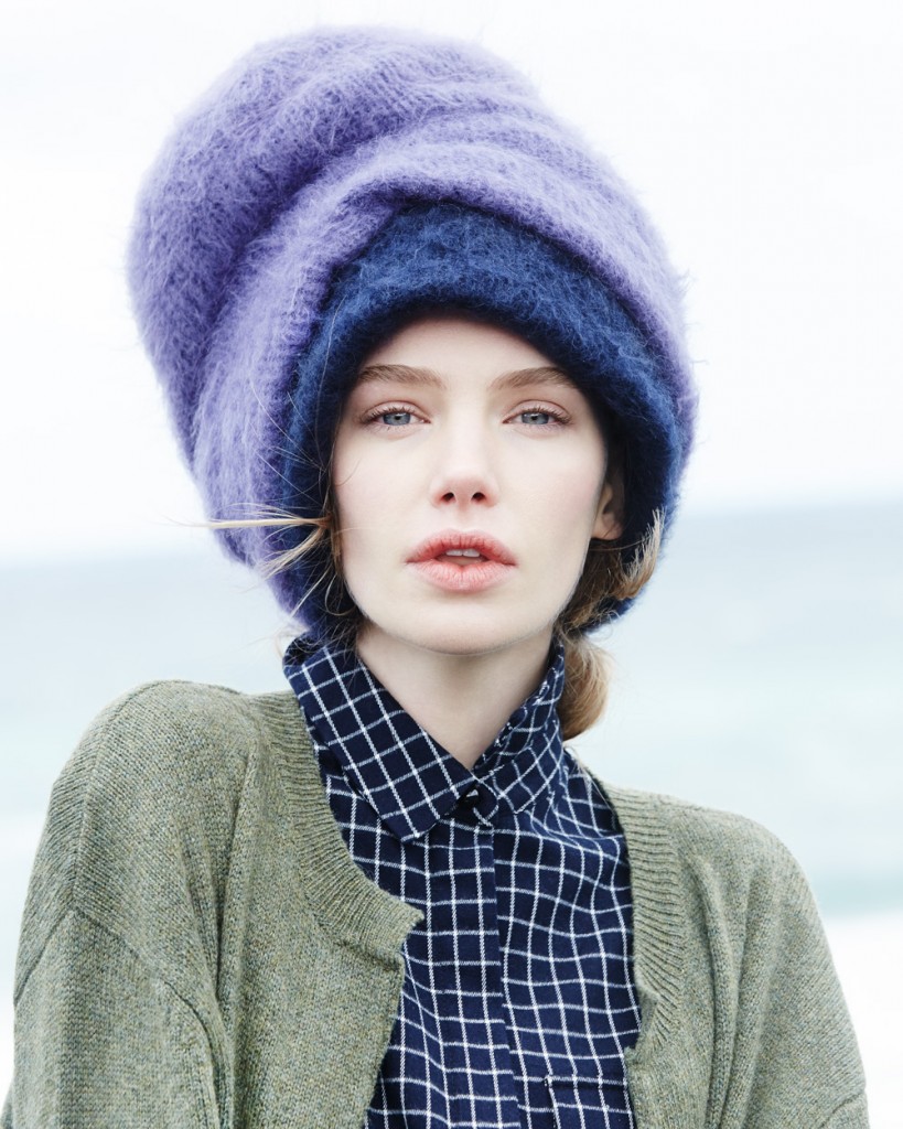 soft wool, warm skin and natural beauty