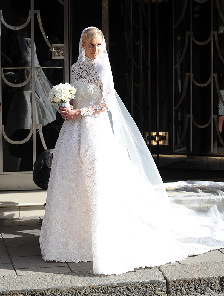 Nicky Hilton in a Valentino Wedding Dress