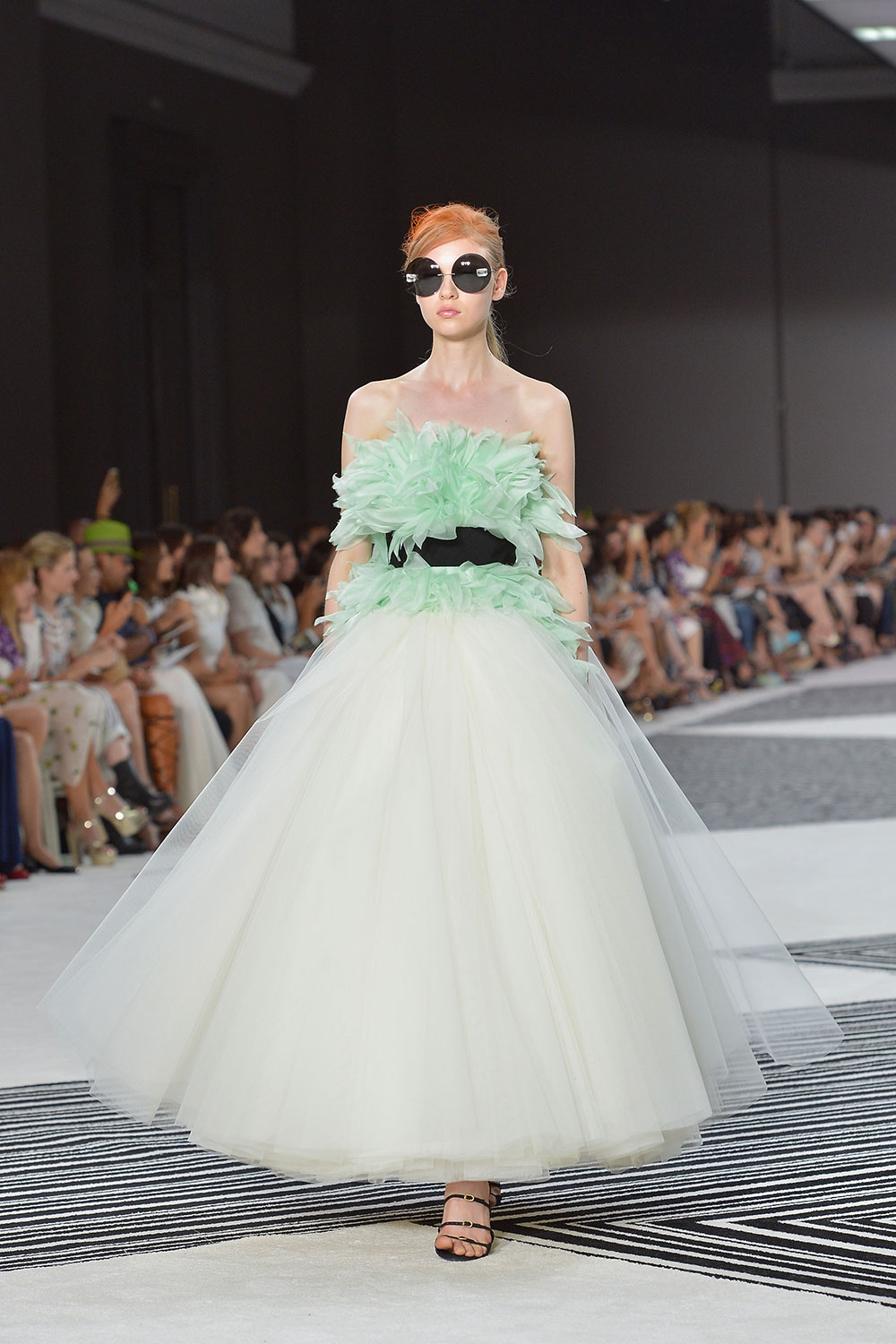 Look 22 from the Giambattista Valli show at Paris Fashion Week Haute Couture FW 2015/2016. Photo / Getty Images