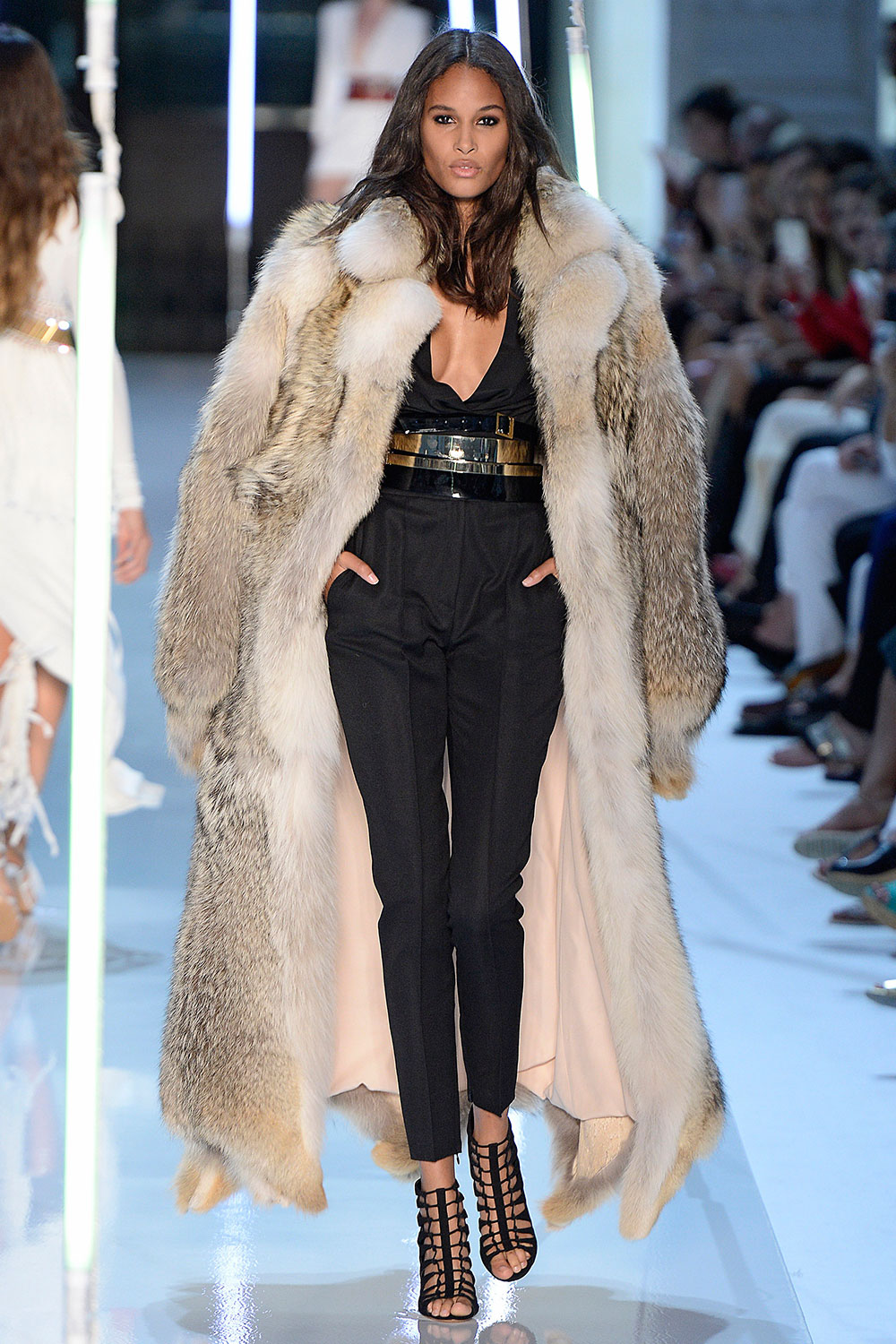 Look 13 from the Alexandre Vauthier show at Paris Fashion Week Haute Couture FW 2015/2016. Photo / Getty Images