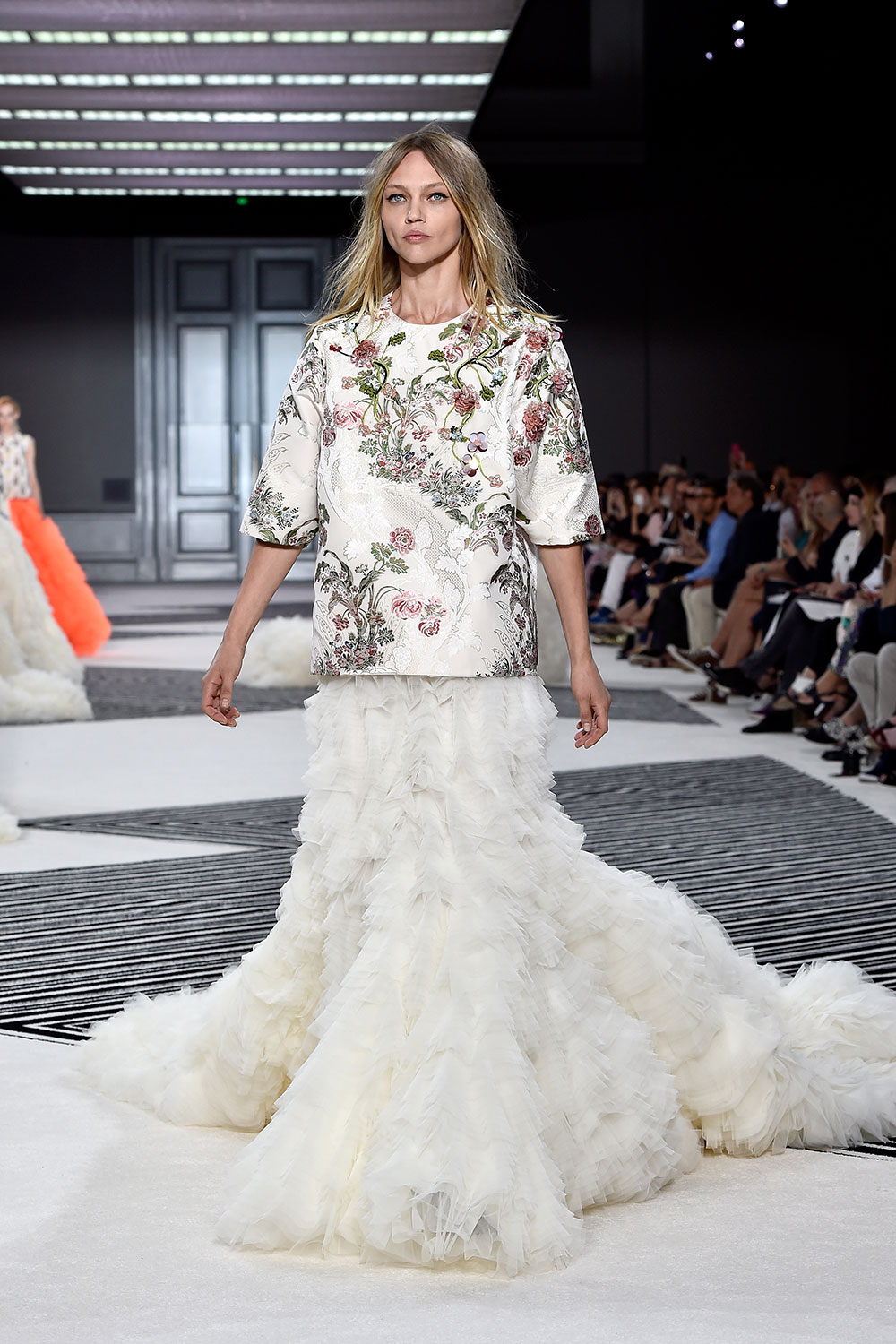 Look 50 from the Giambattista Valli show at Paris Fashion Week Haute Couture FW 2015/2016. Photo / Getty Images
