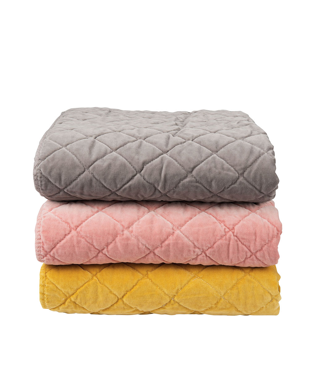 Quilted throws from Corso De' Fiori