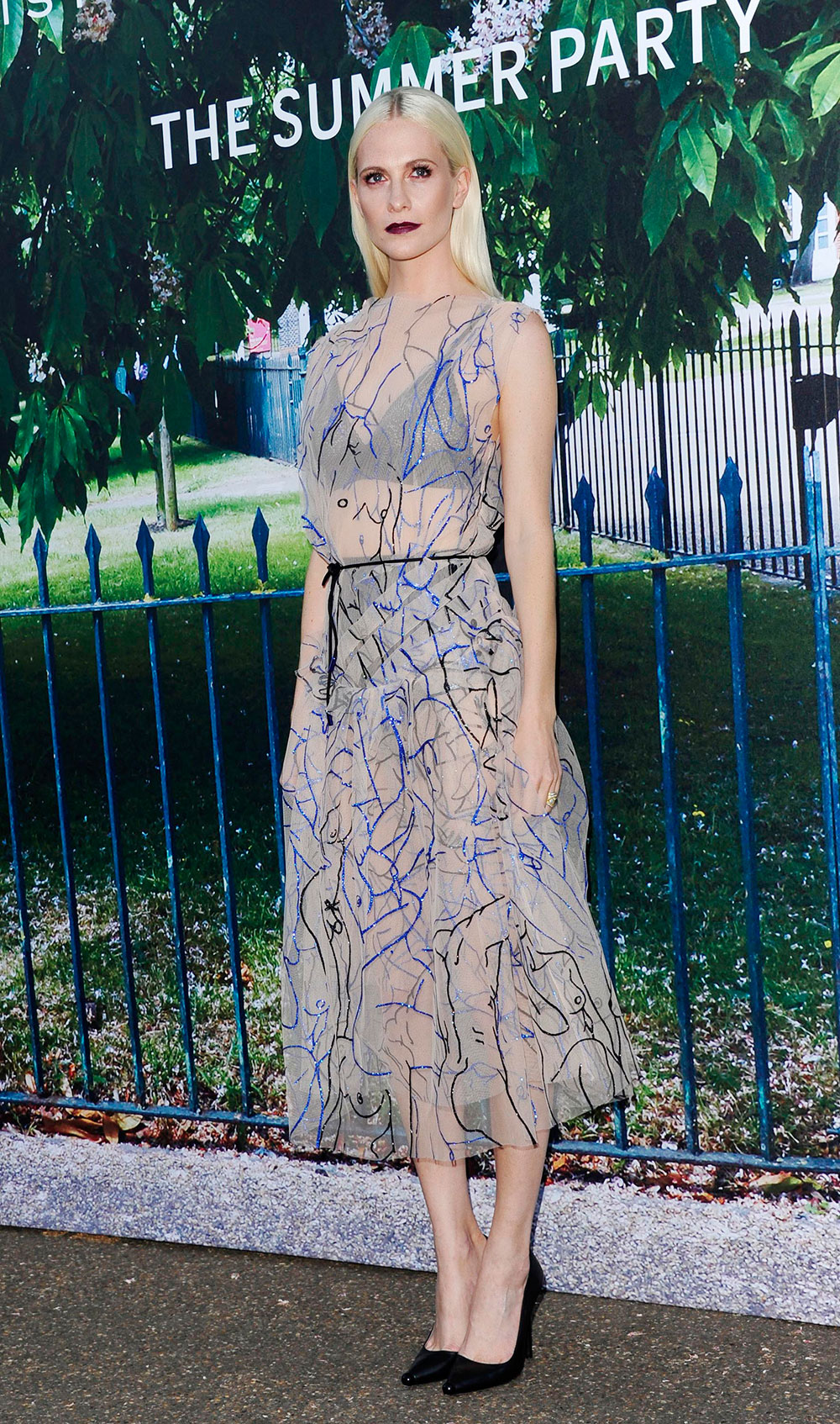 Poppy Delevingne at The Serpentine Gallery summer party
