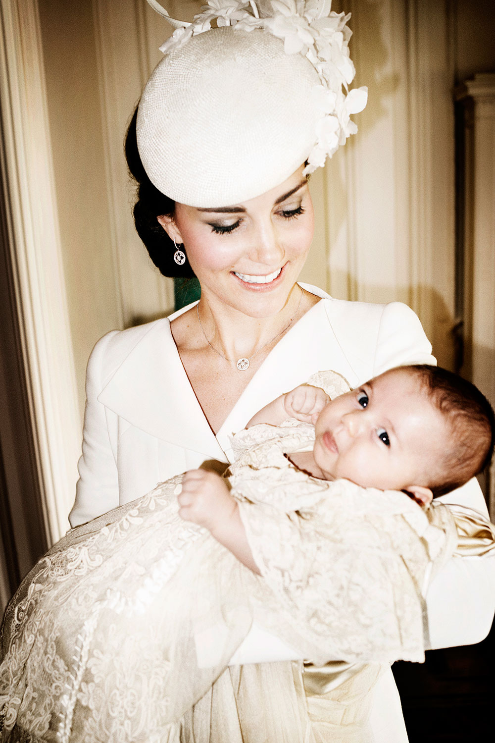 Duchess of Cambridge and Princess Charlotte official portrait by Mario Testino