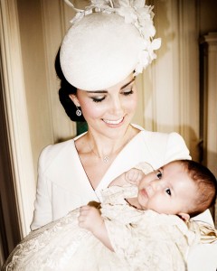 Duchess of Cambridge and Princess Charlotte official portrait by Mario Testino