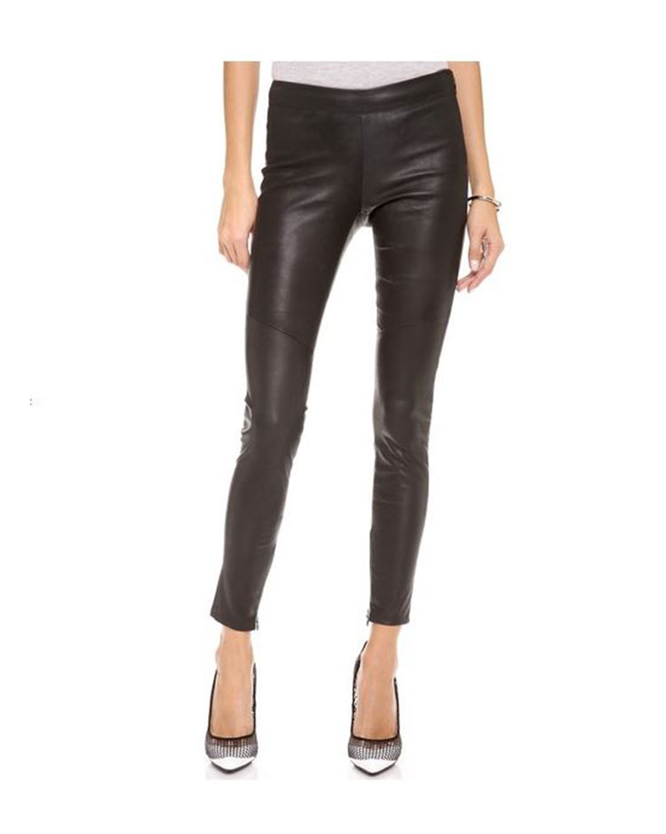 David Lerner Clean Side Zip leather leggings from Shopbop.com, USD $472.50 (on sale)