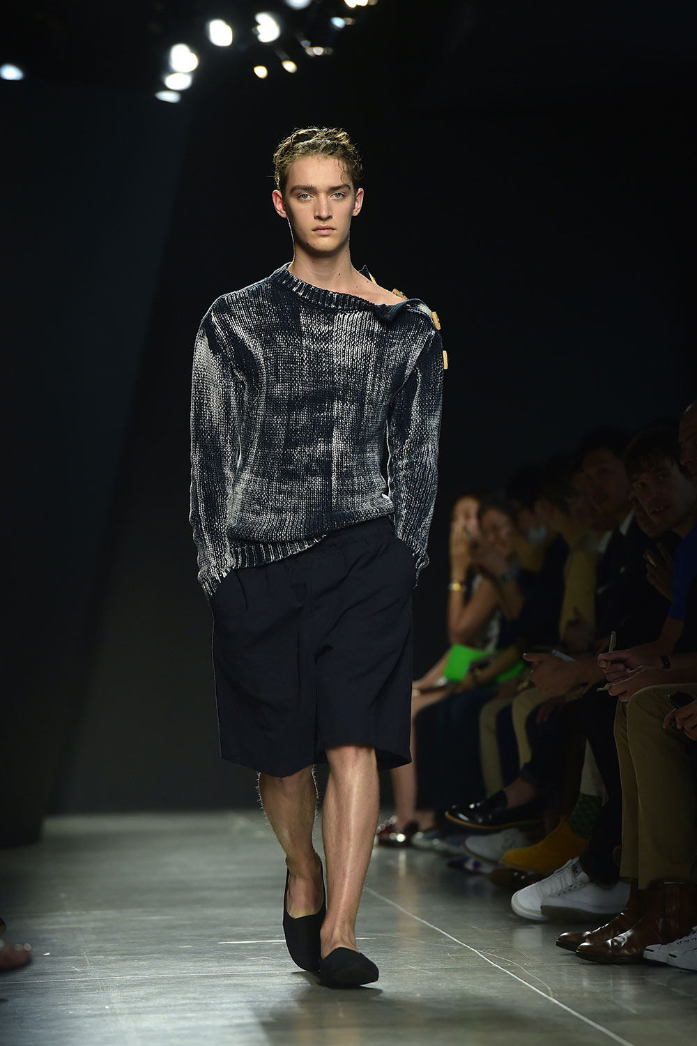 Rafferty Law walked the runway for Bottega Veneta and DKNY in 2014. Photo / Getty Images