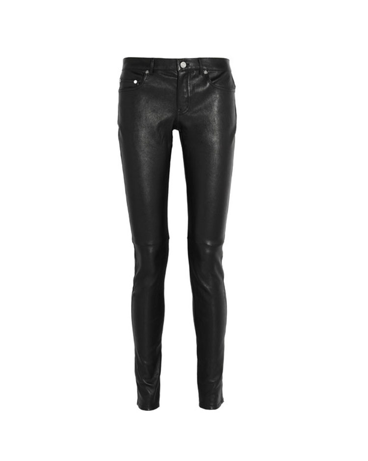 Saint Laurent Stretch Leather skinny pants from NET-A-PORTER.COM, USD $3,224.15