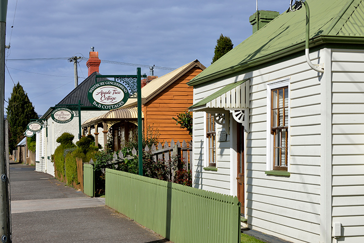 Westbury Gingerbread Cottages,  Tasmania