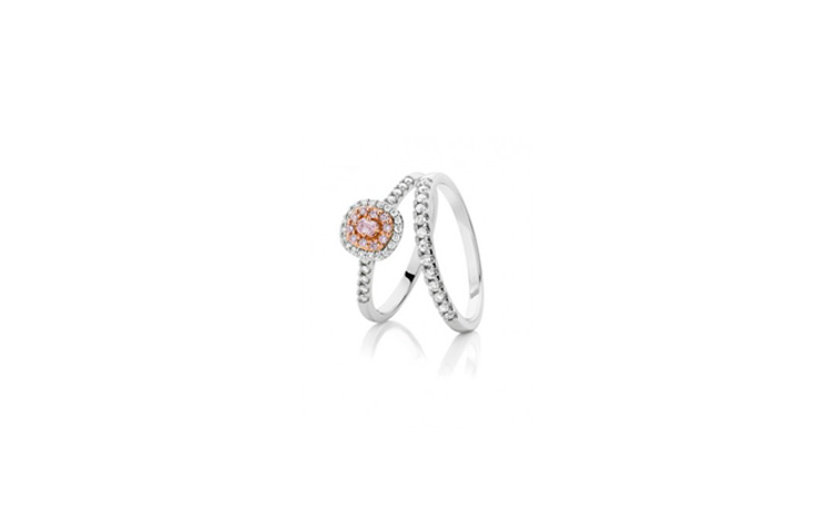 Fifth Avenue pink diamond cluster set, fifth-avenue.co.nz