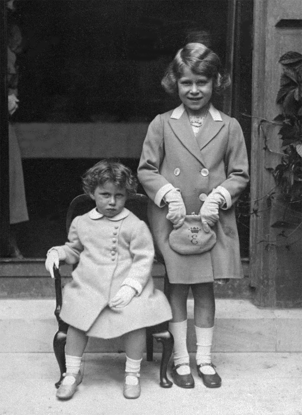 It was clear from a young age Elizabeth was going to enjoy fashion - even as a young girl, Princess Elizabeth (right) always coordinated her bag and gloves with her outfit. Pictured here in 1933 with younger sister, Princess Margaret. Photo: AFP/Getty Images