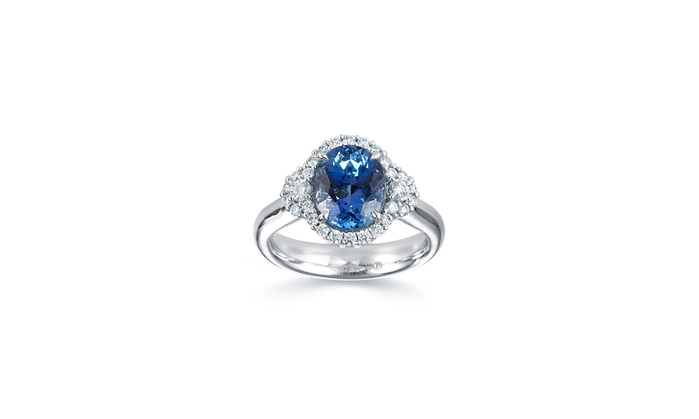 Partridge Jewellers aquamarine and diamond ring, partridgejewellers.com