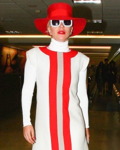 Lady Gaga at LAX