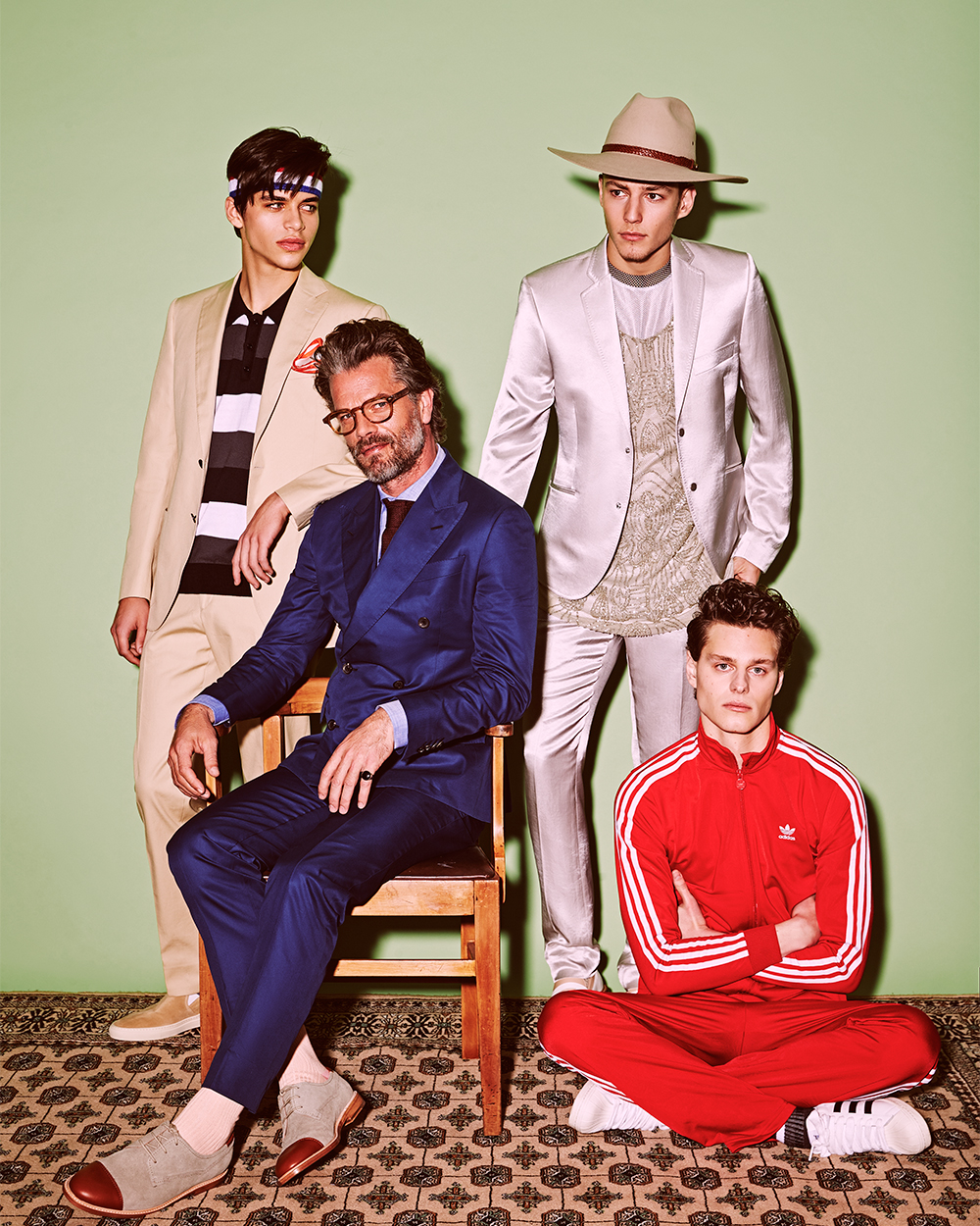 The Royal Tenenbaums fashion editorial