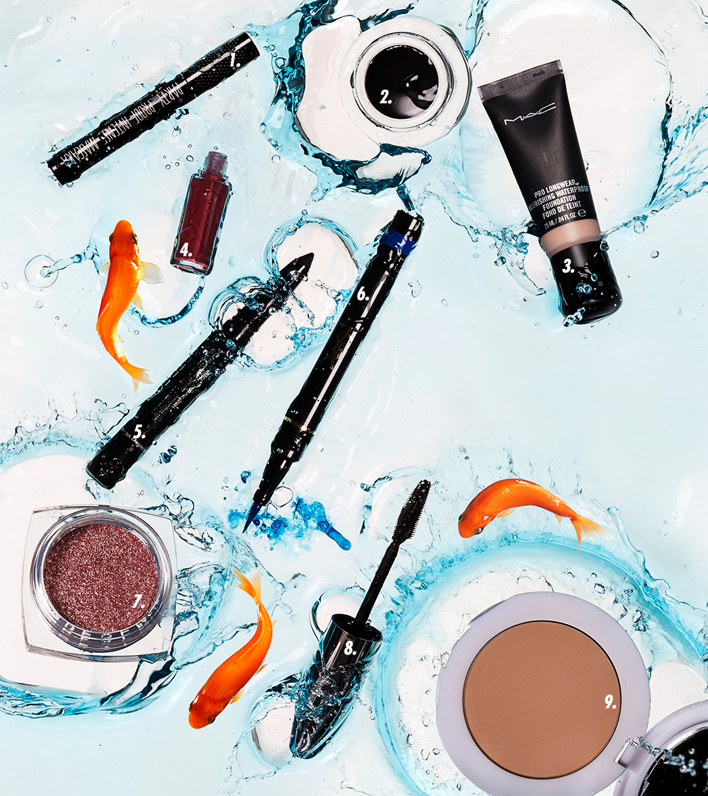 The latest in water repellent makeup