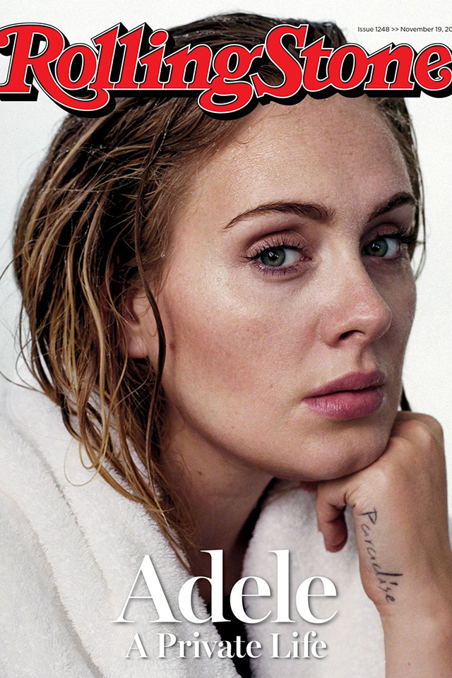 Adele covers Rolling Stone magazine