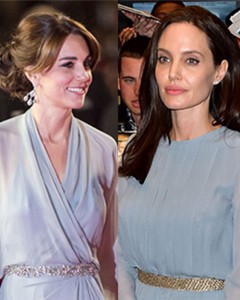 Kate Middleton and Angelina Jolie