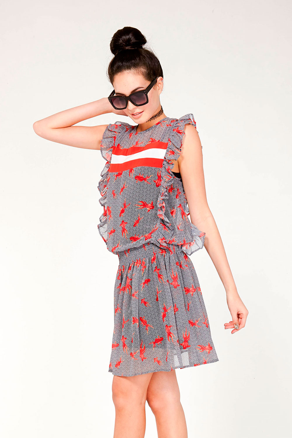 Coop Frill To The Gills Dress, $229