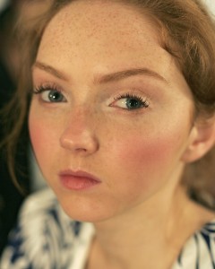 Lily Cole freckles