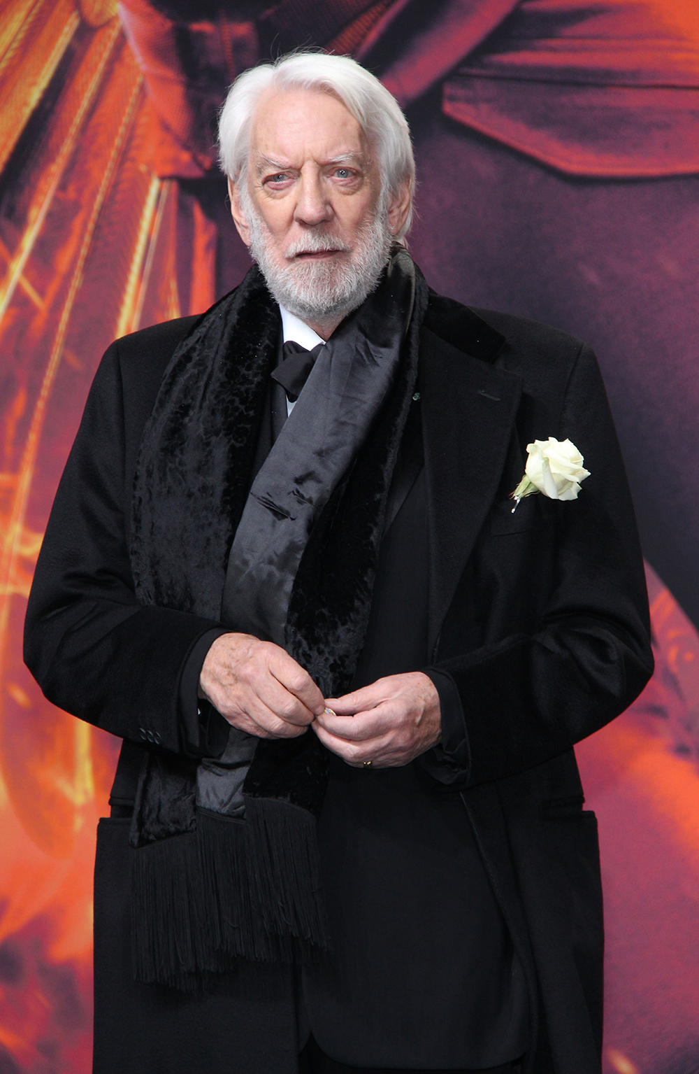 Donald Sutherland at the Berlin premiere.