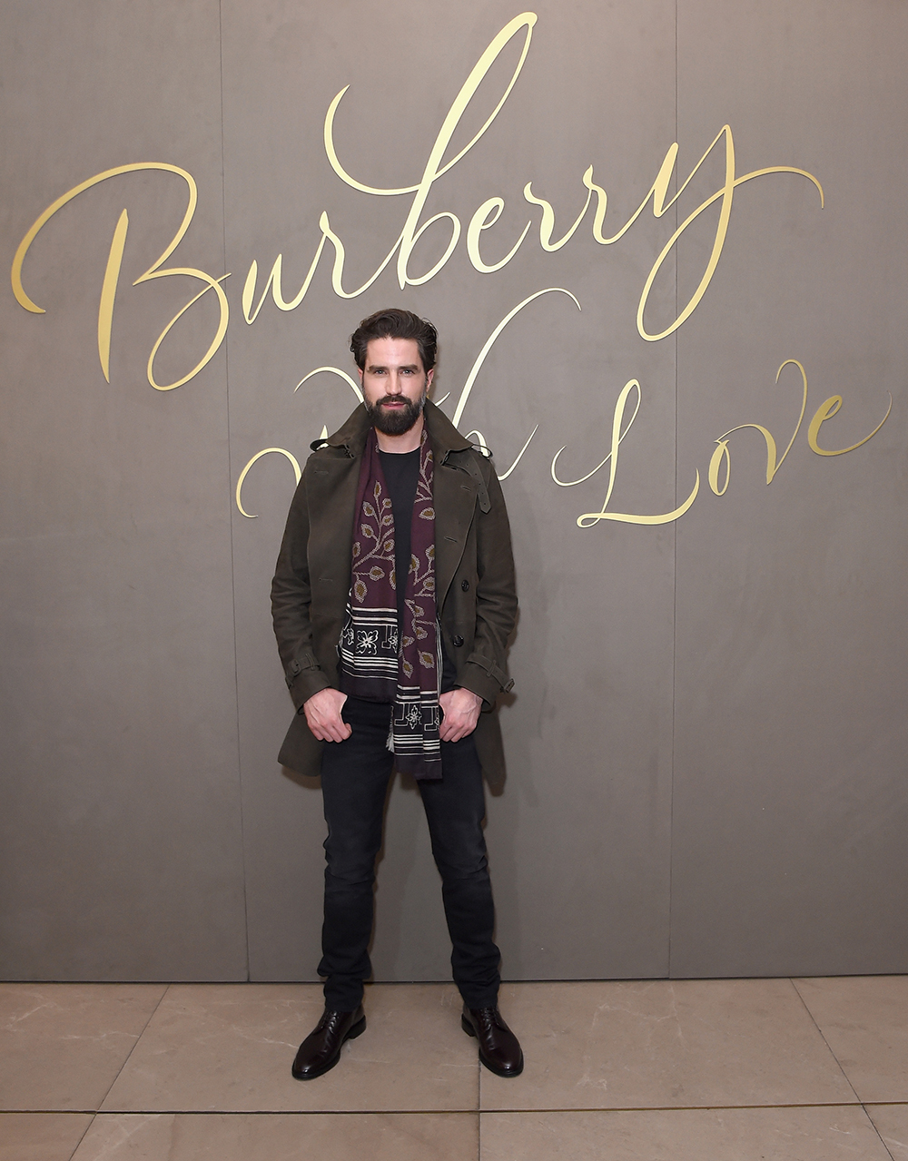 Jack Guinness at the Burberry festive film premiere