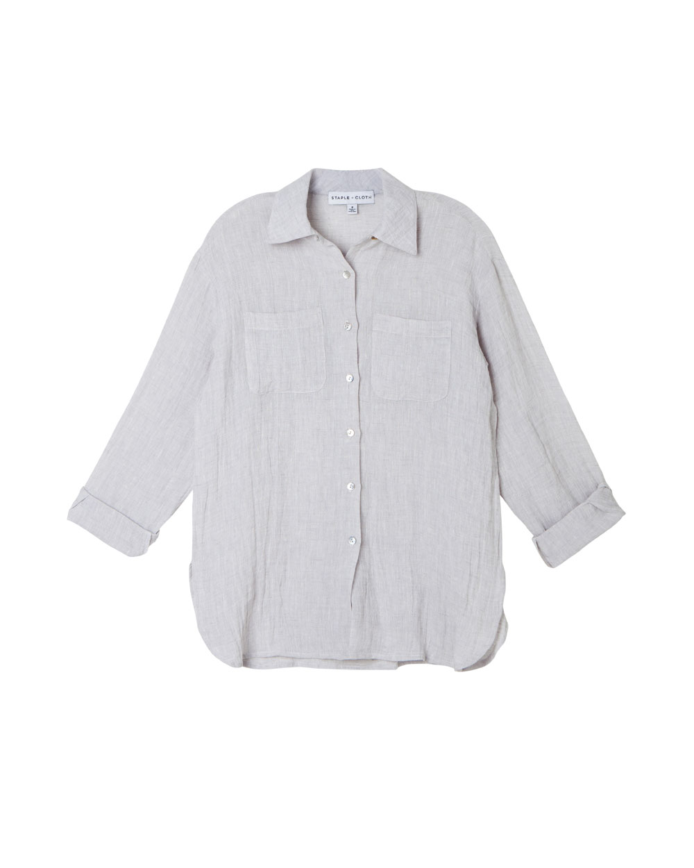 THE LINEN SHIRT: $265 from Staple + Cloth