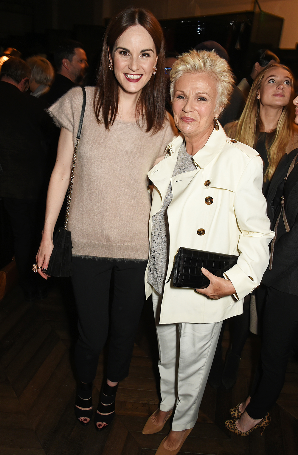 Michelle Dockery and Julie Walters at the Burberry festive film premiere