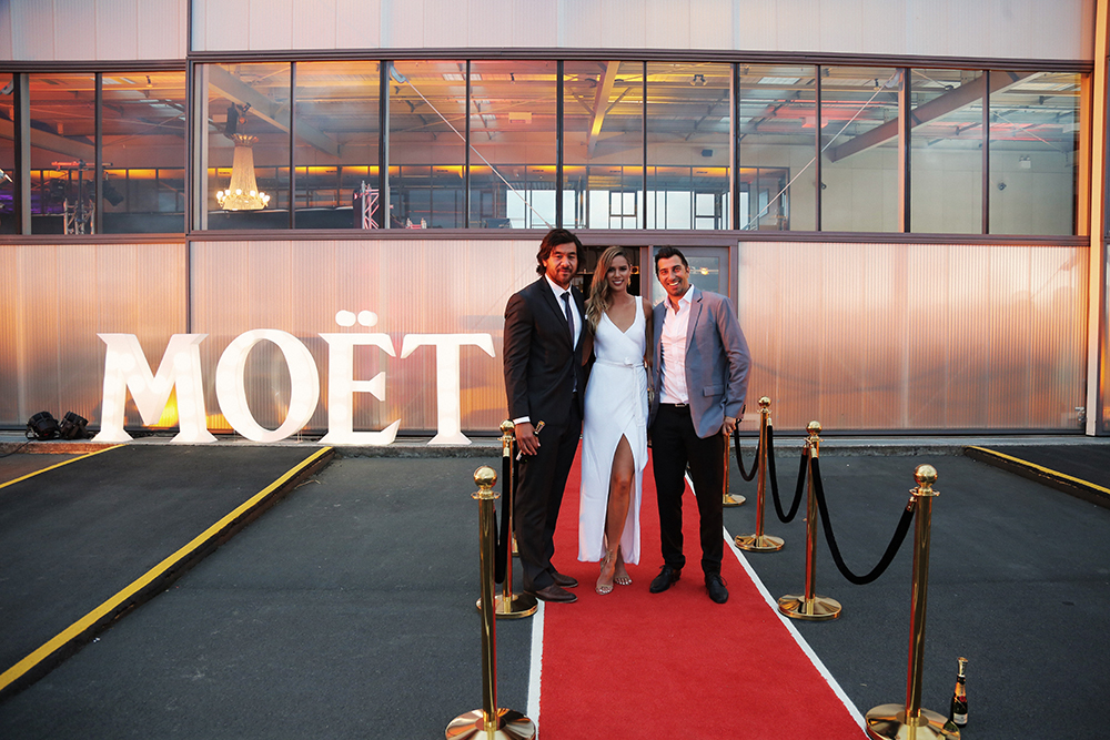 Kayla Cullen and guests at the Moët & Chandon Celebrate Success event.