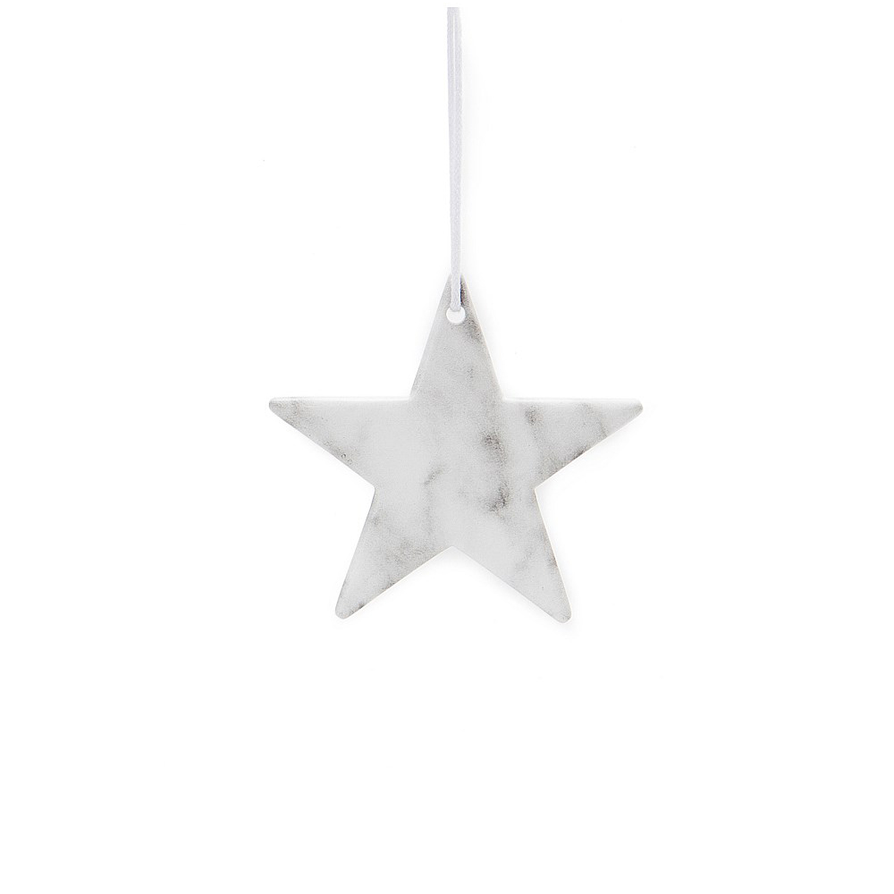 Country Road Marbled Star Decoration, $12.90