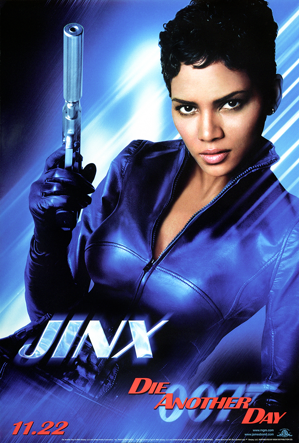 People may remember Halle Berry for her iconic orange swimsuit scene in Die Another Day, but her character - Giacinta 'Jinx' Johnson - was also an accomplished NSA agent.