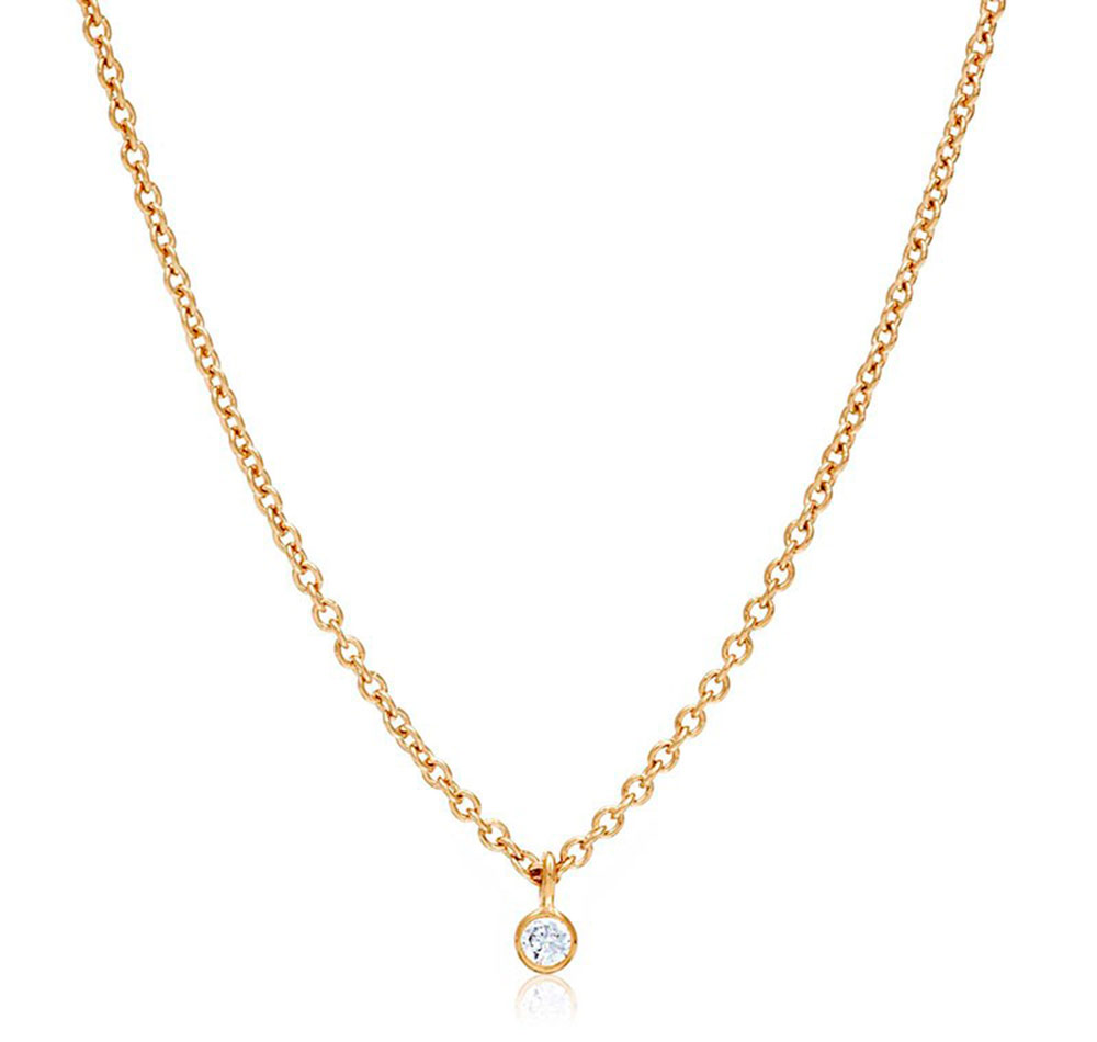 Naveya & Sloane Classic Fine Diamond Necklace, $878.00