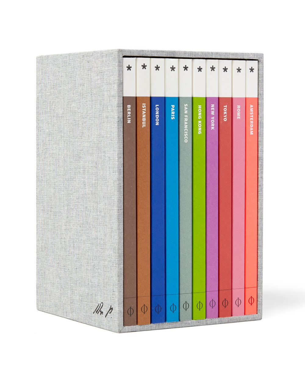 PHAIDON set of 10 paperback Wallpaper* City Guides,