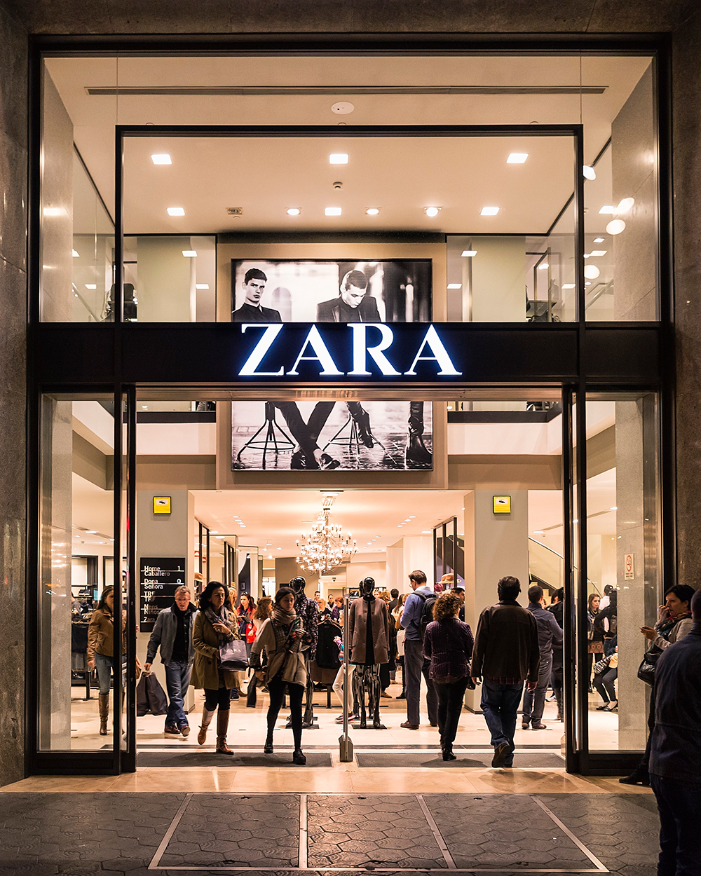 Новый Дизайн Магазинов Zara