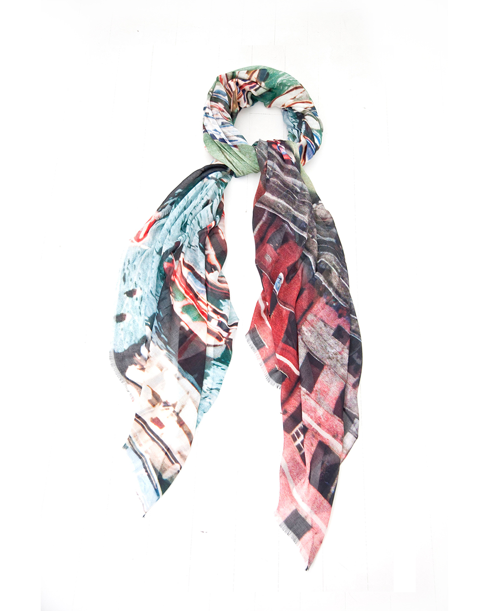 Bird & Knoll Cinque Terre cashmere scarf