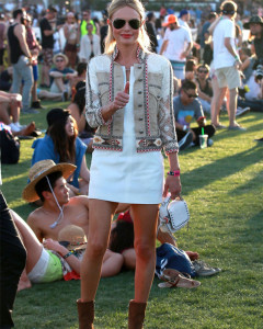 Kate Bosworth at Coachella.