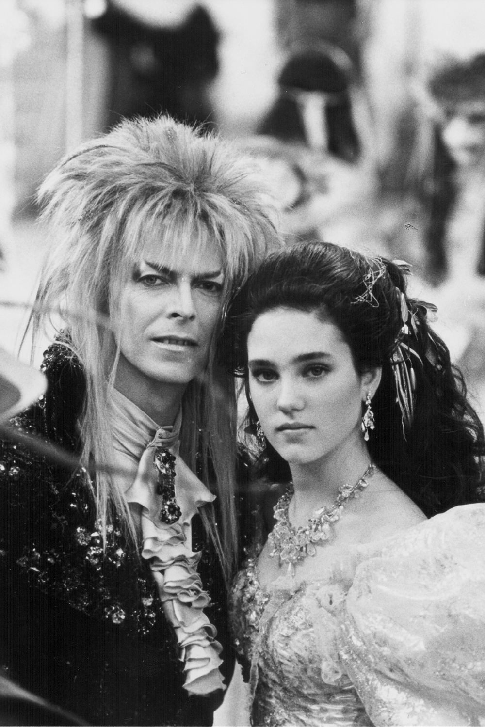 David Bowie and Jennifer Connelly in cult 80's classic film, Labyrinth.