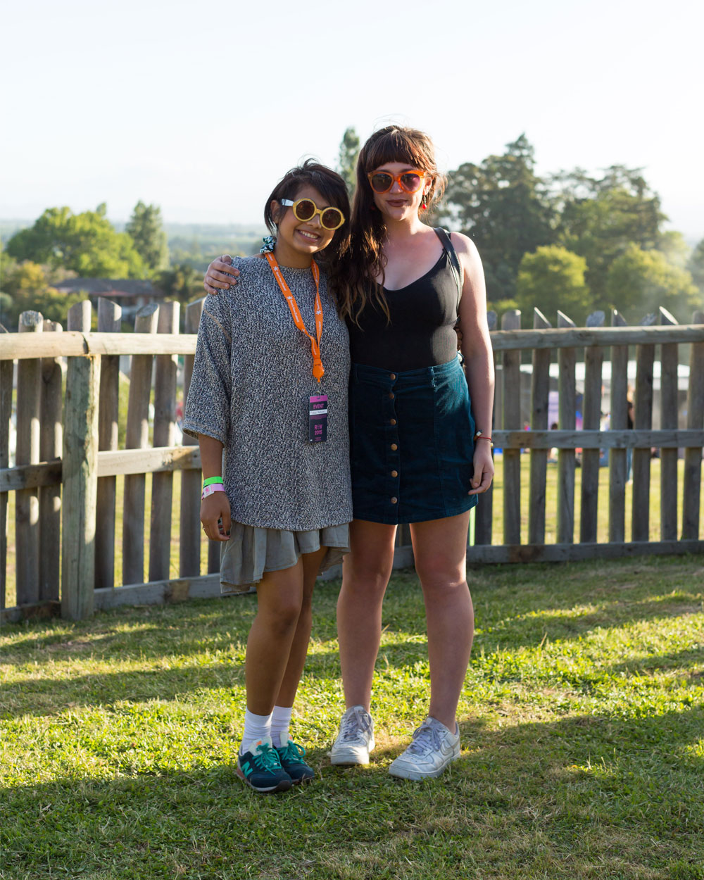Louise and Skye at Rhythm and Vines 2016