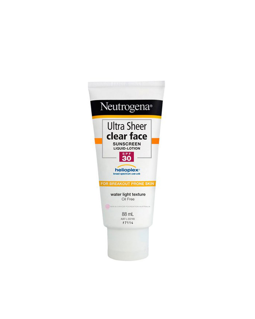 Neutrogena Ultra Sheer Clear Face Sunscreen Liquid Lotion SPF30