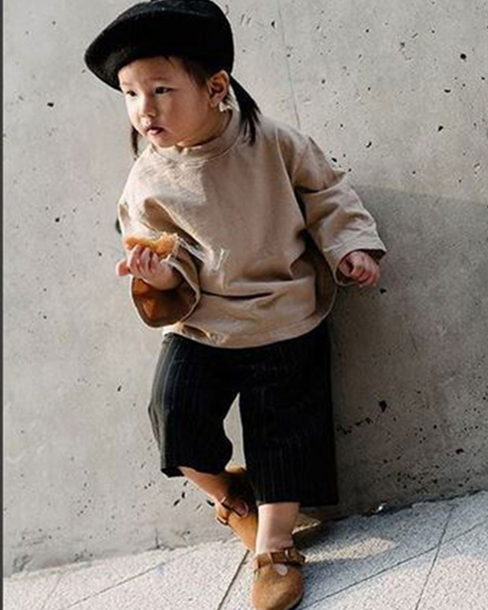 Trendy kids at the Seoul Fashion week