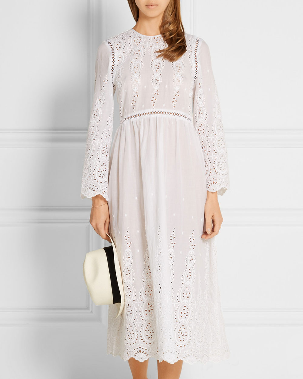 Zimmerman broderie anglaise dress from Net-a-Porter