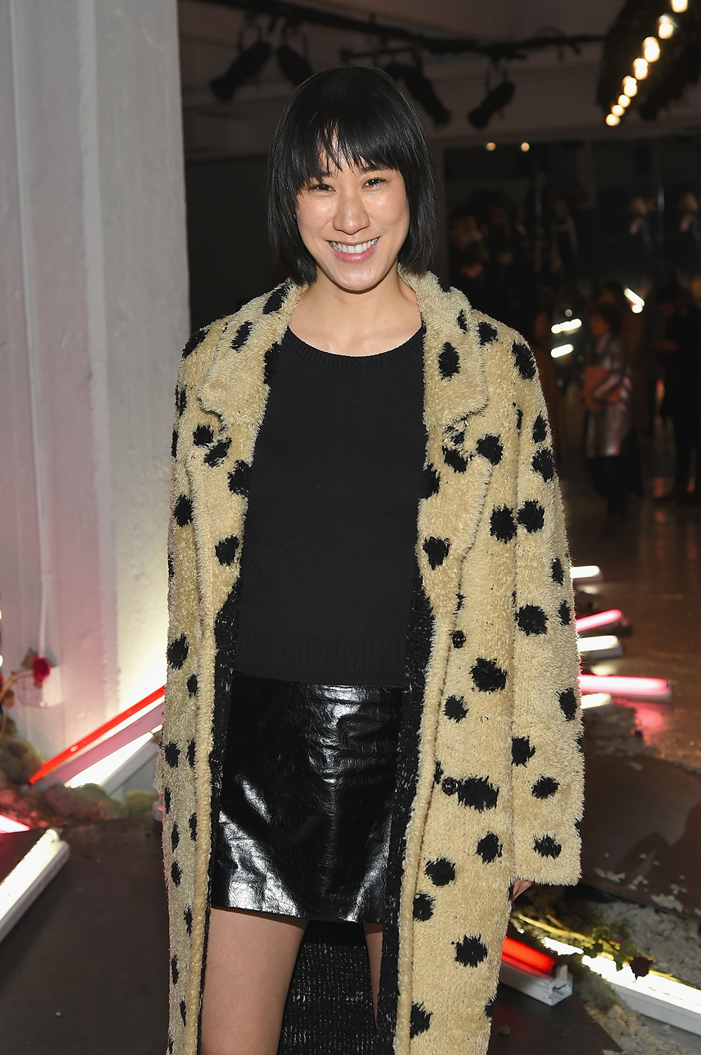 Instagram Head of Fashion Partnerships Eva Chen attends the Rodarte Fall 2016 fashion show.